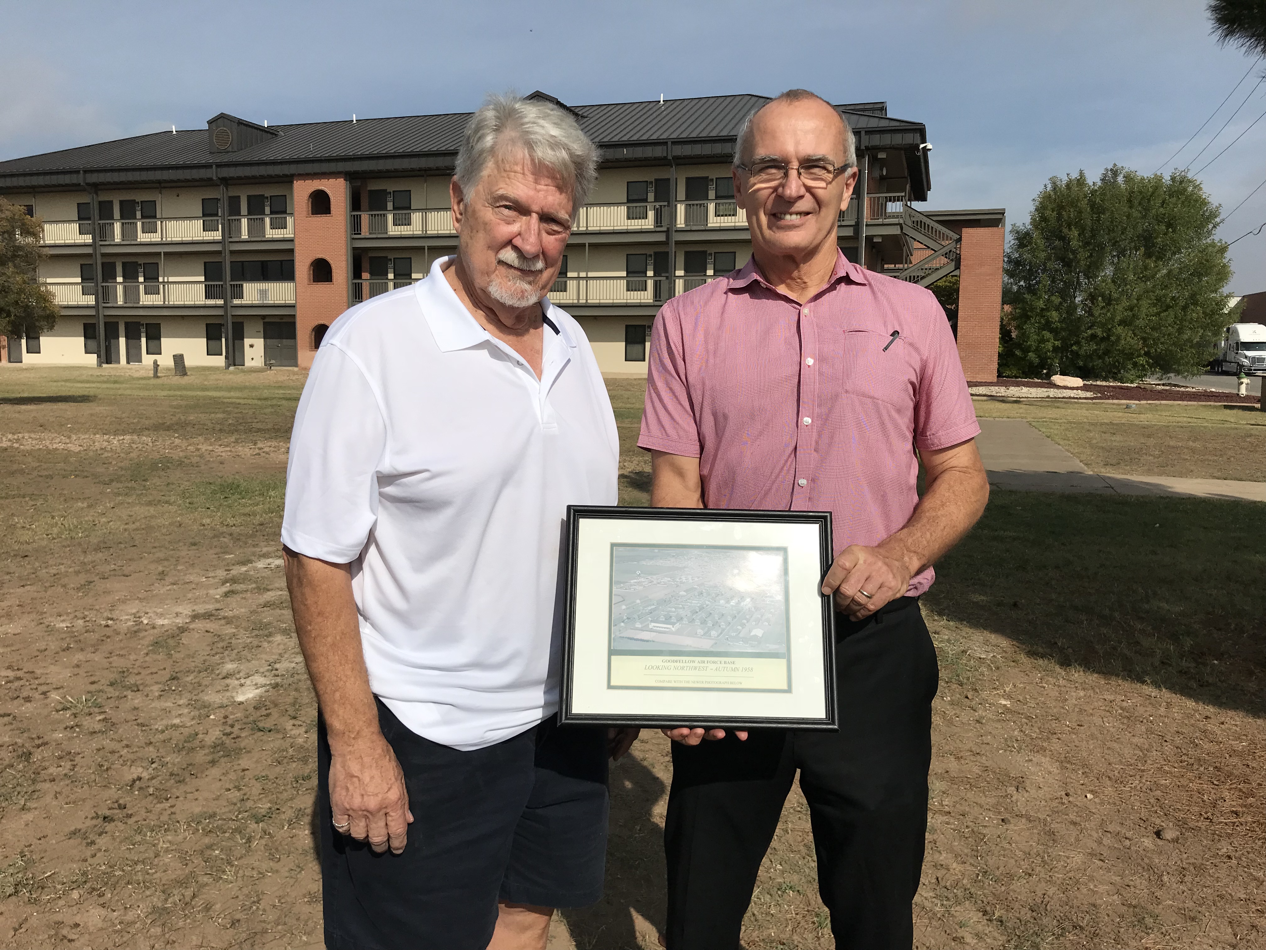 San Angelo native returns to spread mother's ashes at GFAB | myfoxzone.com